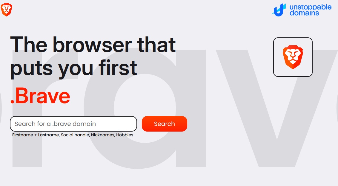 extension .BRAVE